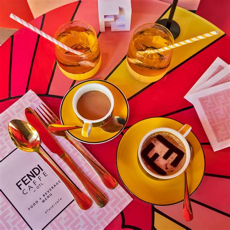 fendi cafe menu